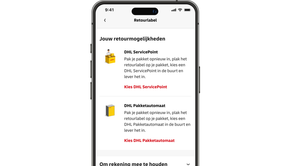 Jij bepaalt waar en wanneer jouw pakket wordt bezorgd | DHL eCommerce